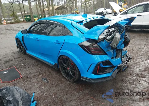 2021 Honda Civic Type R Touring z USA, uszkodzony, nr VIN SHHFK8G72MU205539